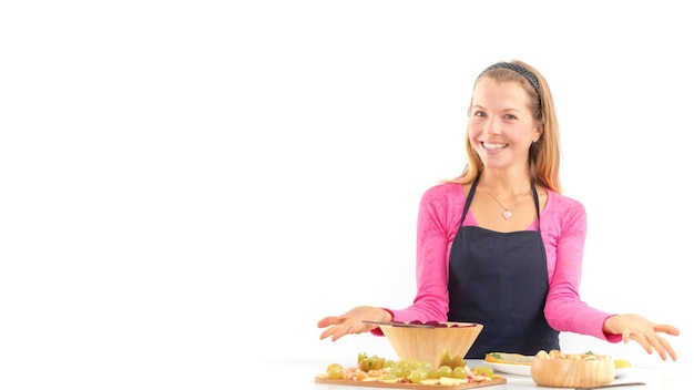 Kucharz otrzymujący pochwały